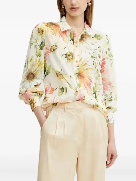 Cămașă Guess cu model floral cu imagine