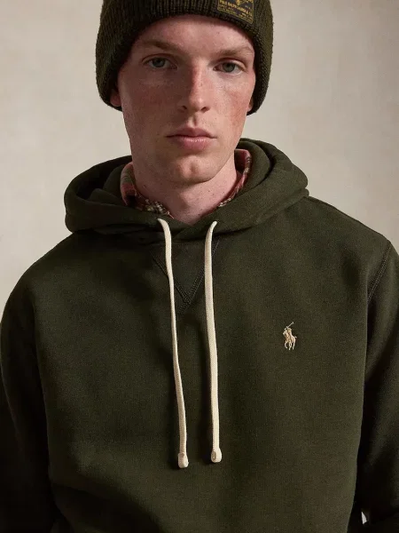 Polo Ralph Lauren кофта з капюшоном з бавовною