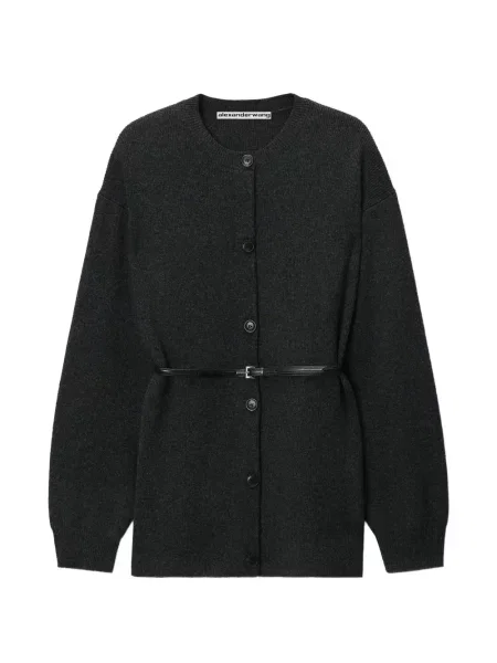 Cu centură curea Alexander Wang gri