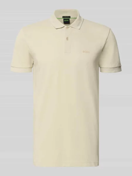 Polo Boss Green beżowe