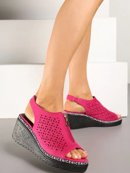 Sandale Linalunea Fucsia roz