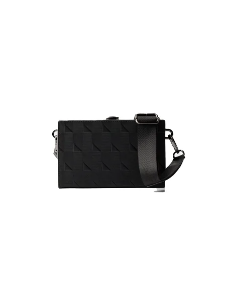 Bershka Torba za čez ramo črna