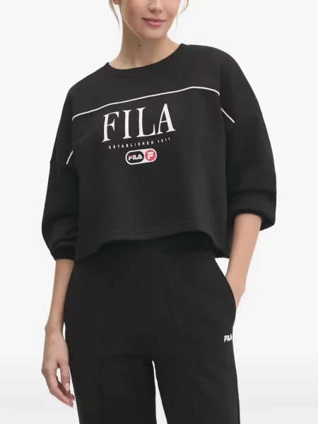 Decupat hanorac Fila negru