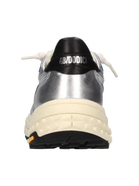Sneakersy 4b12 skórzane szare