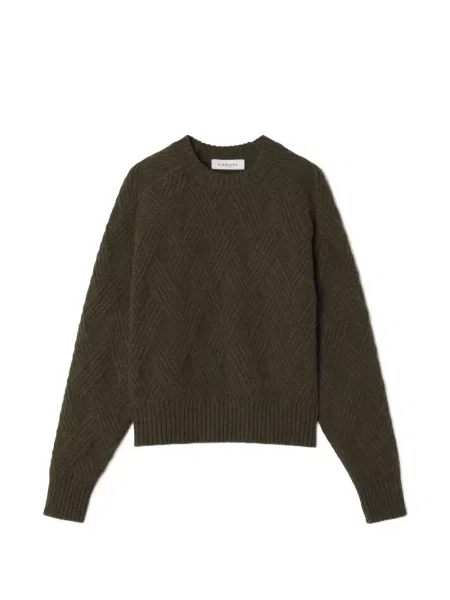 Pulover Lanvin de lână verde