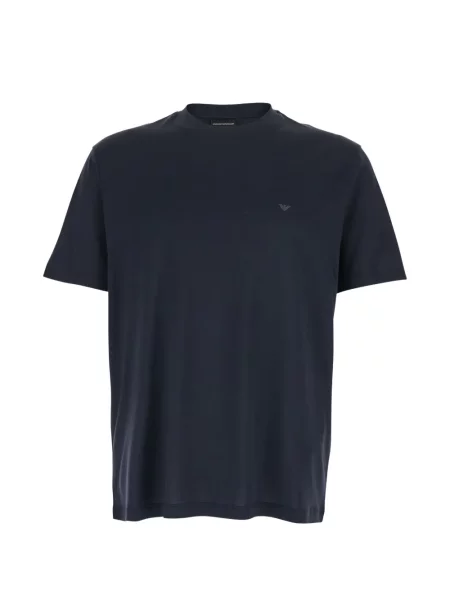 Tricou Emporio Armani cu imagine albastru