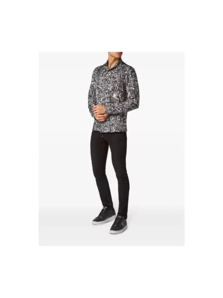 Koszula Philipp Plein casual czarna