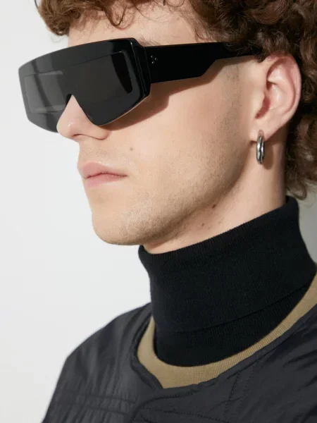 Rick Owens ochelari de soare negru