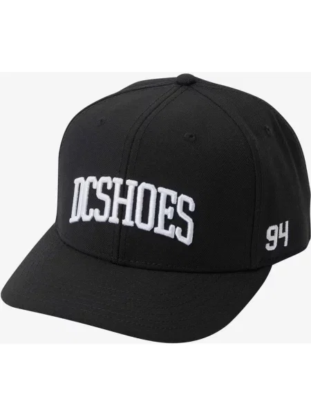 Czapka z daszkiem DC Shoes Semi-Pro czysta czerń biała