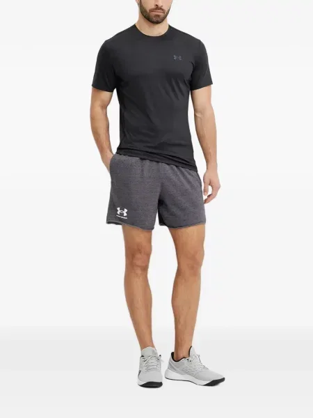 Γυμναστήριο μικρός μπλούζα Under Armour με σχέδιο μαύρο