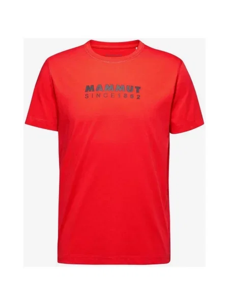 Koszulka damska Mammut Core Logo krótki rękaw czerwony L czarny
