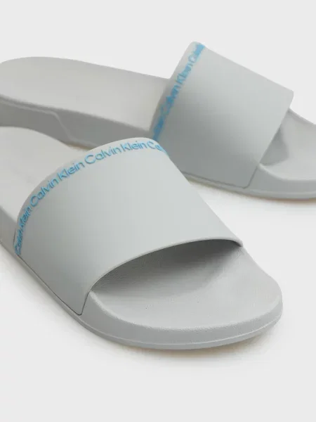 Шлепанцы Calvin Klein голубые