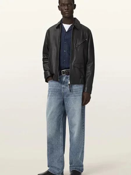 Кожаная куртка Allsaints