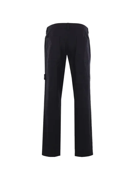 Pantaloni Stone Island cu strasuri negru