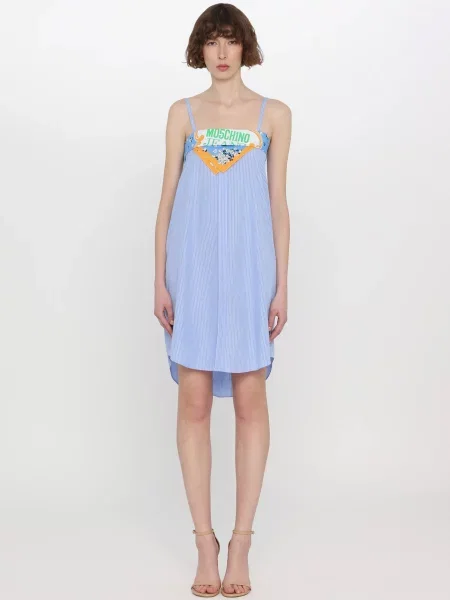 Сарафан Moschino блакитний