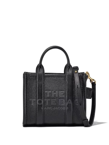 Geanta de piele Marc Jacobs din piele negru