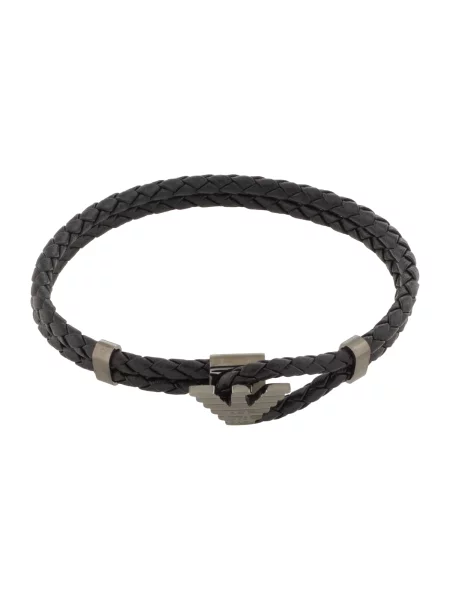 Emporio Armani Náramok antracitová