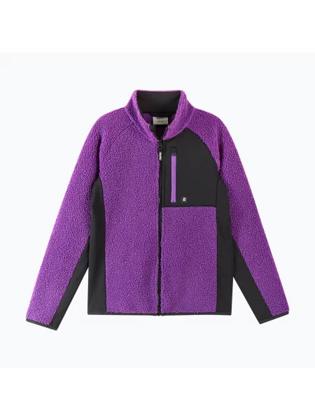 Gyerek polár pulóver Reima Puhku plum purple. Méret: lila