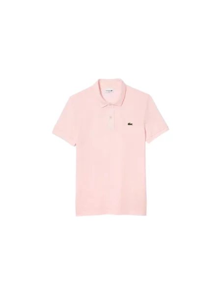 Koszulka polo Lacoste różowa