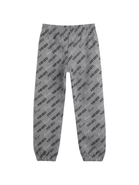 Pantaloni copii Kenzo gri