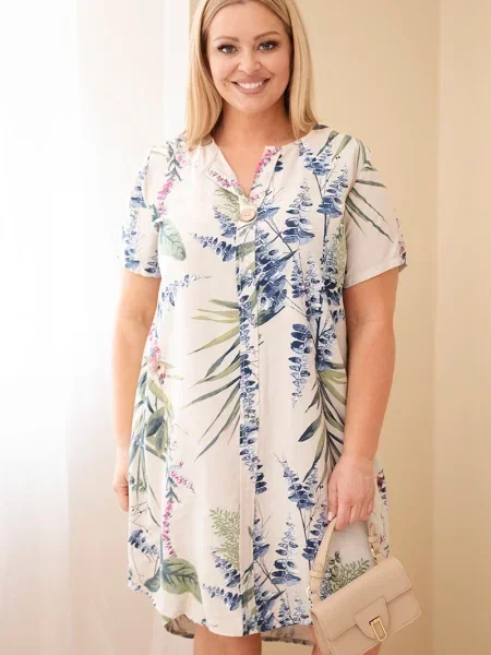 Рокля Kesi Włoski синьо