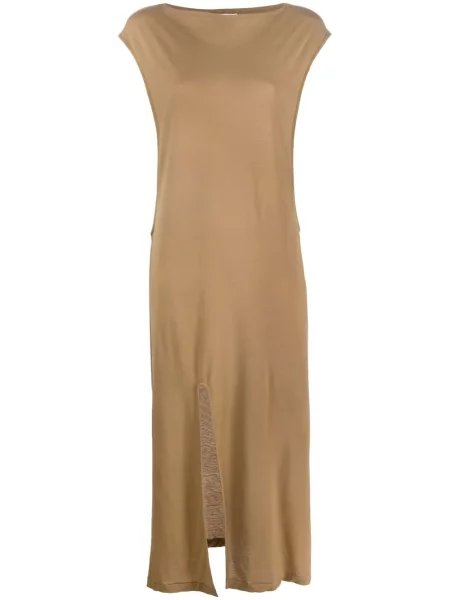 Rochie Auralee cu crăpătură de costum