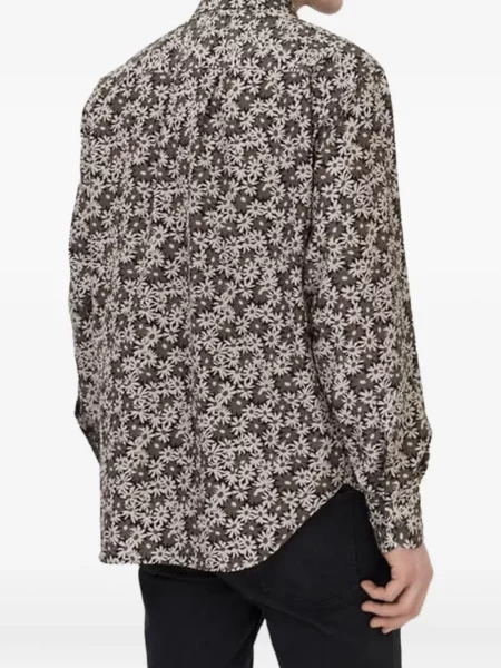Cămașă Tom Ford cu model floral cu imagine