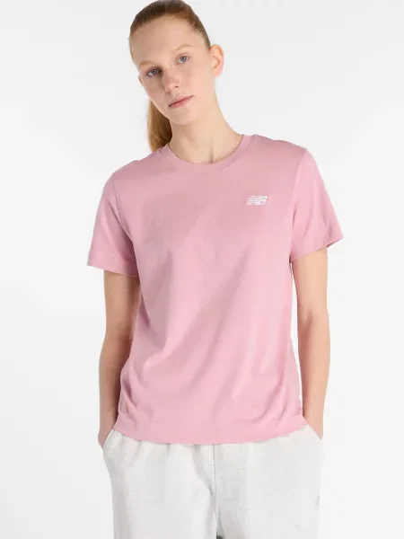 Спортивна футболка New Balance рожева