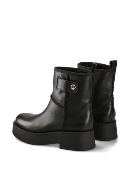 Cizme scurte Premiata din piele negru