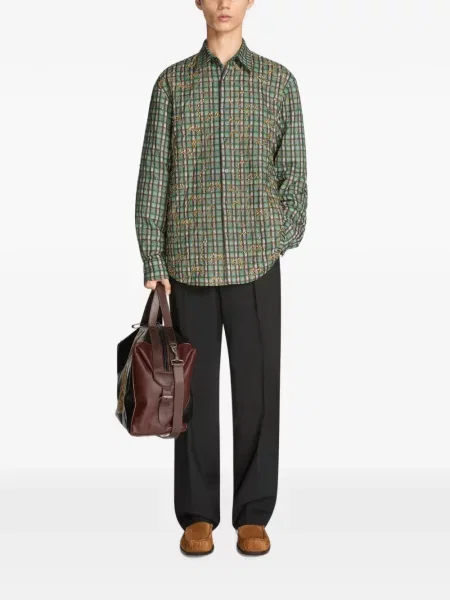 Cămașă Dries Van Noten verde