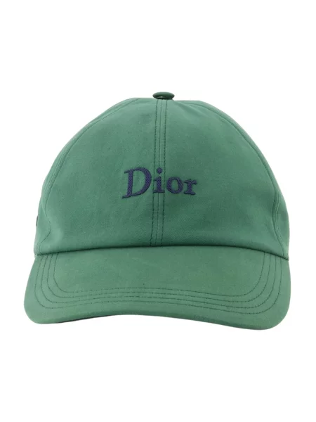 Czapka z daszkiem Dior zielona