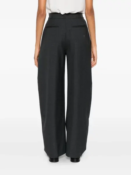 Pantaloni Herno plisate gri