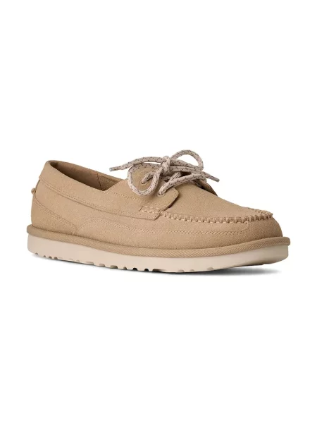 UGG mocasini pentru bărbați din piele întoarsă M Deckmel bej
