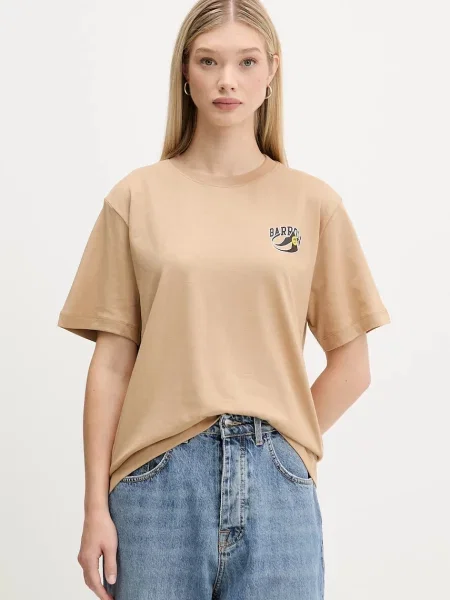 Футболка Barrow з принтом зелений