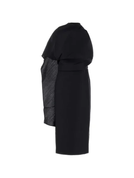Rochie midi Róhe drapată negru