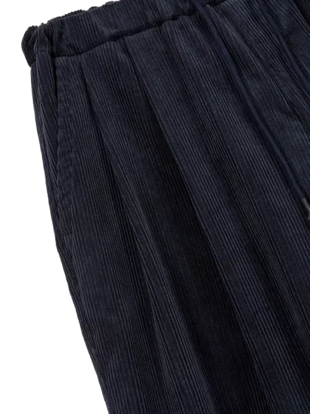 Pantaloni Tomboy de catifea cord albastru