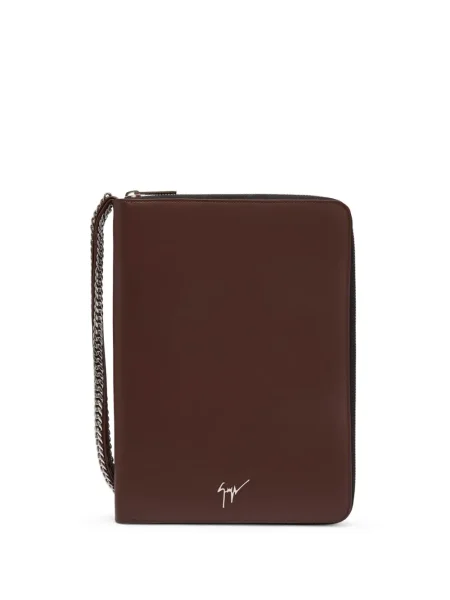Portofel Giuseppe Zanotti cu imagine maro