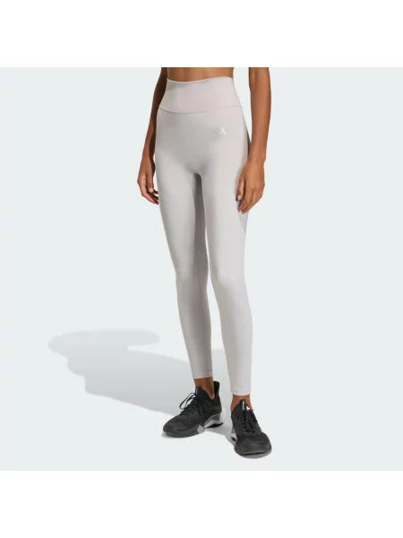 Legginsy Optime Essentials Workout Shine szare