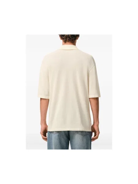 Tricou polo Ami Paris bej