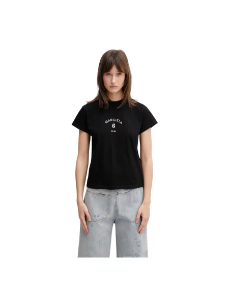 Koszulka Mm6 Maison Margiela czarna