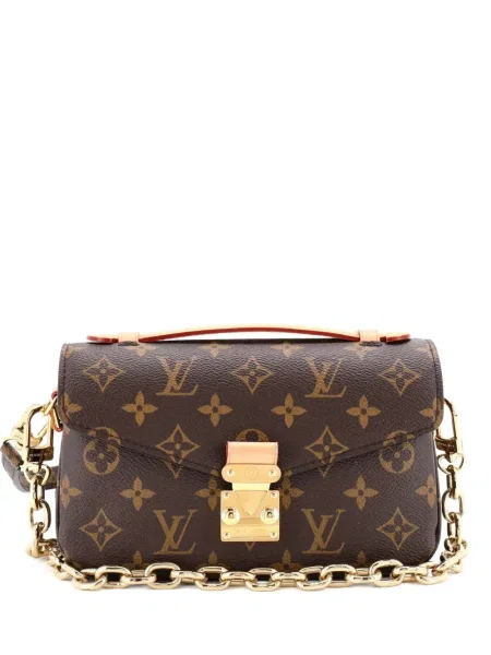 Платно чанта за през рамо Louis Vuitton Pre-owned кафяво