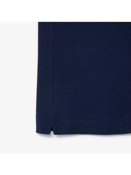 Lacoste Koszulka Polo Z Kieszonką Classic Fit granatowy
