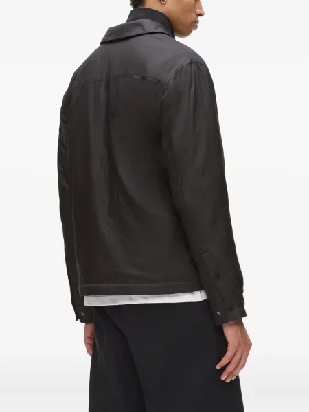 Geacă de blugi Karl Lagerfeld Jeans negru