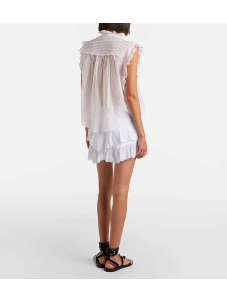 Pantaloni scurți Marant Etoile alb