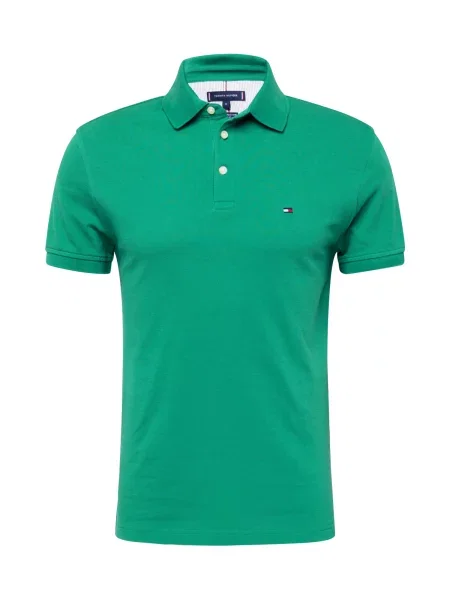 Tommy Hilfiger Polo marškinėliai Regular Fit žalia
