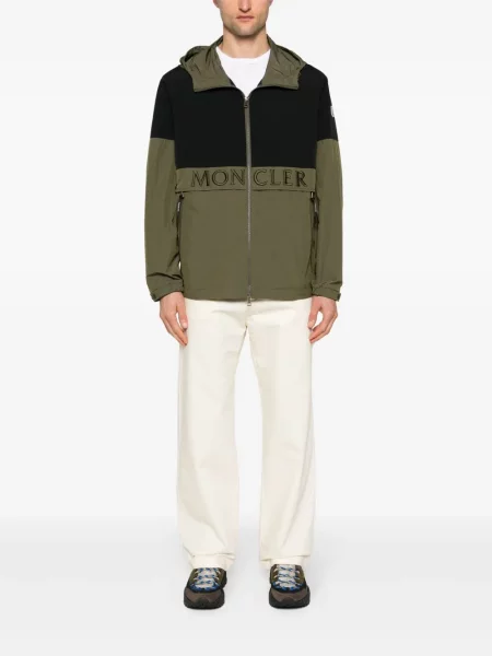 Kelnės Moncler su aplikacija