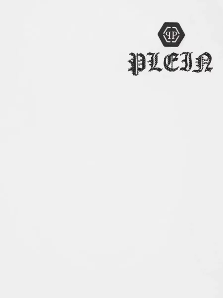 Koszulka dziecięca Philipp Plein biała