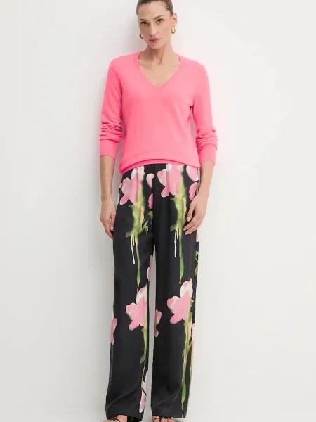 Светр з кашеміру FROM FUTURE рожевий