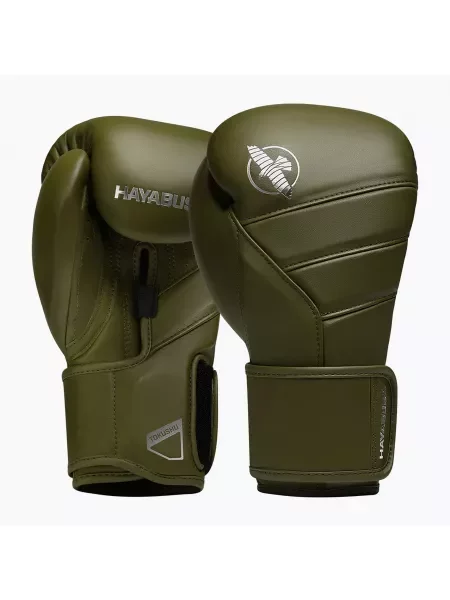 Rękawice bokserskie Hayabusa T3 Kanpeki olive green zielone