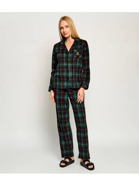 LAUREN RALPH LAUREN Pijama verde